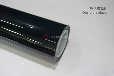 Auto Color Change Film – change film, original factory color car - tpu-obsidian-black-15215m