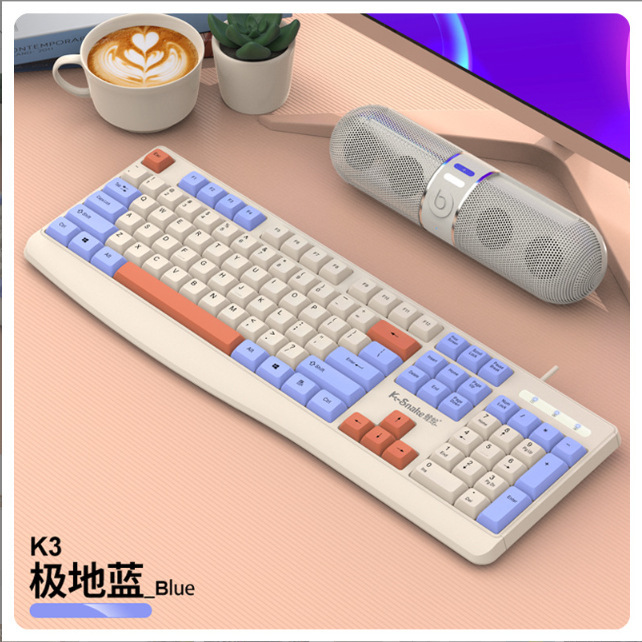 マムシkm 300コンピュータキーボードマウスセットオフィス家庭用デスクトップノート静音有線USBキーマウス|undefined