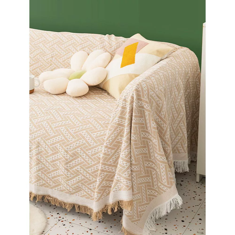 MANYUEJIA скандинавский чехол для дивана в стиле ins на все времена года, полный чехол для дивана, Zhi Zhe Lingyue