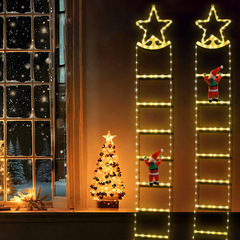 国境を越えた新しいクリスマスledランプ星階段ランプ祝日パーティー装飾ランプ屋外雰囲気ランプ列