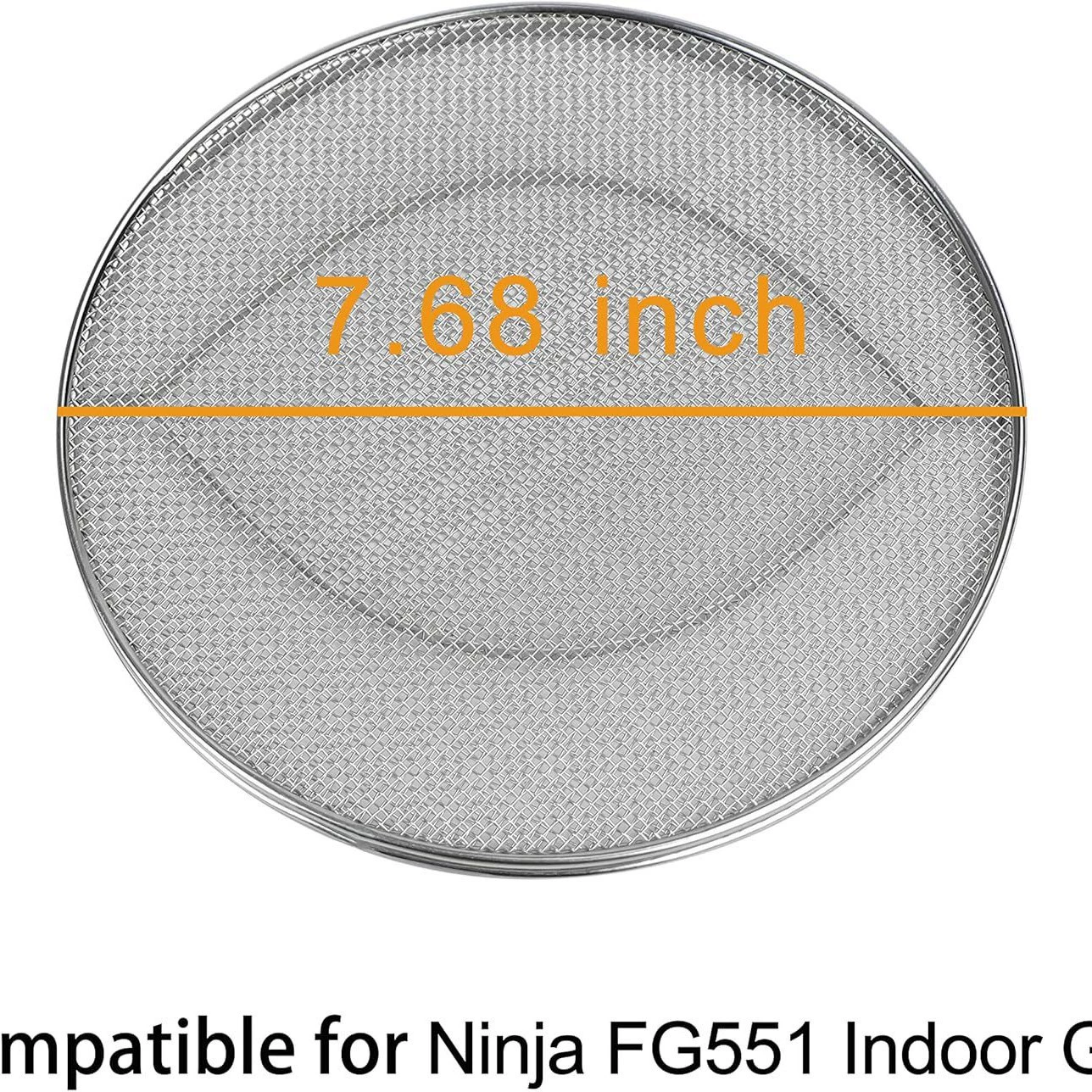 Подходит для NINJA FOODI BG500 DG651 FG550 FG551 Аксессуары для аэрогриля Защитная сетка с защитой от брызг
