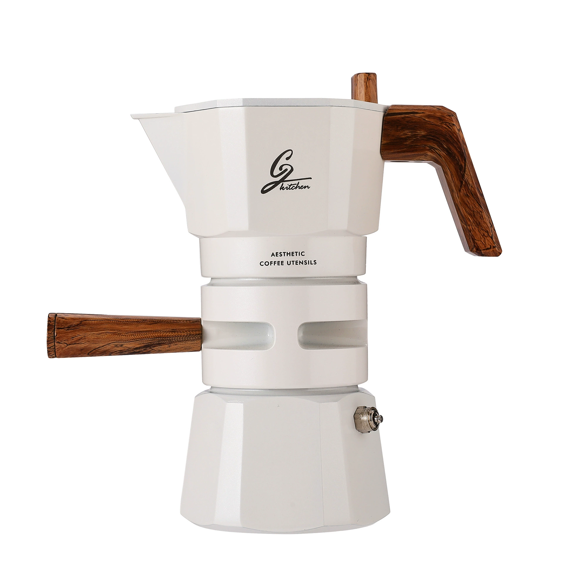 Design concentrated coffee pot, temperature control, Italy, 120 ml