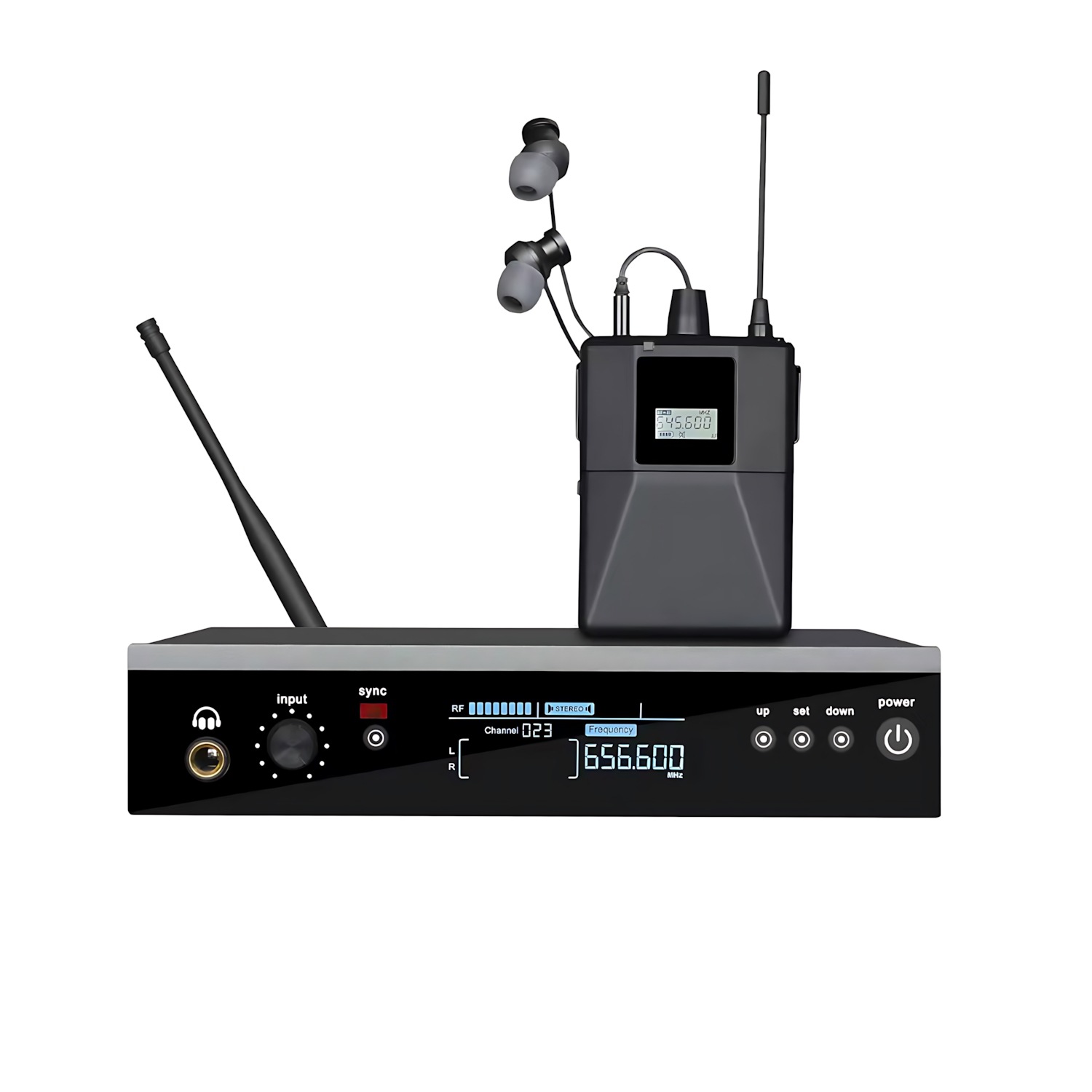 无线监听耳返直播演唱KTV演出舞台耳机监听无线音频传输耳返调频|ms