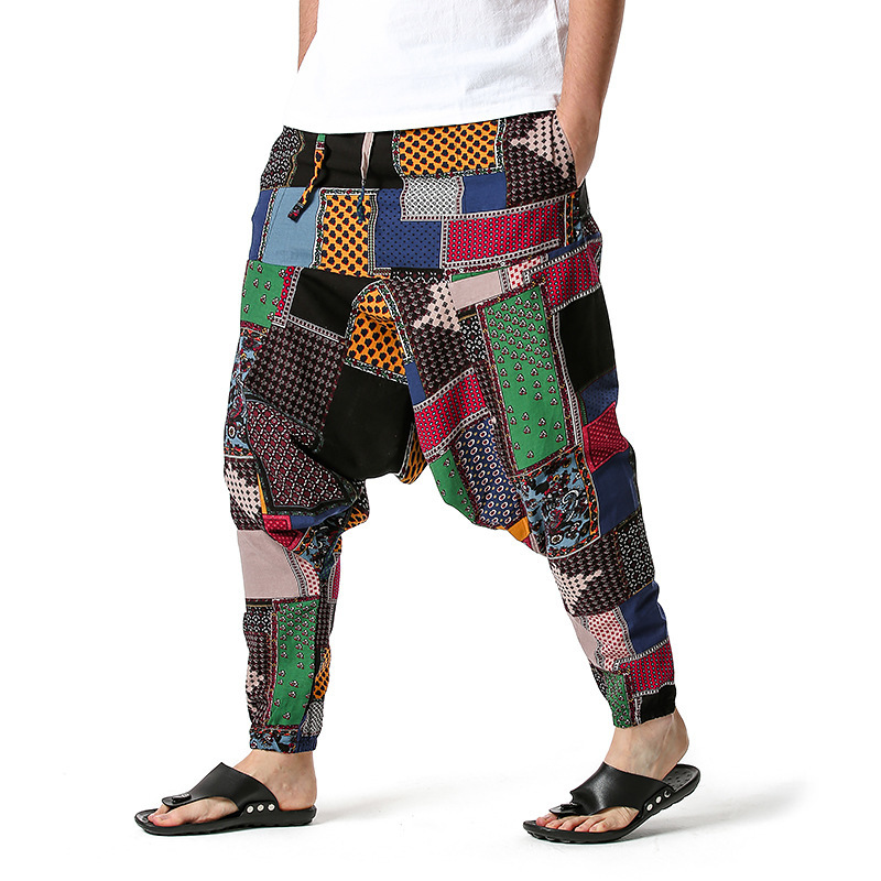 men's and women's foreign trade Harun yoga pants loose bohemian pants hanging pants moth pants 16