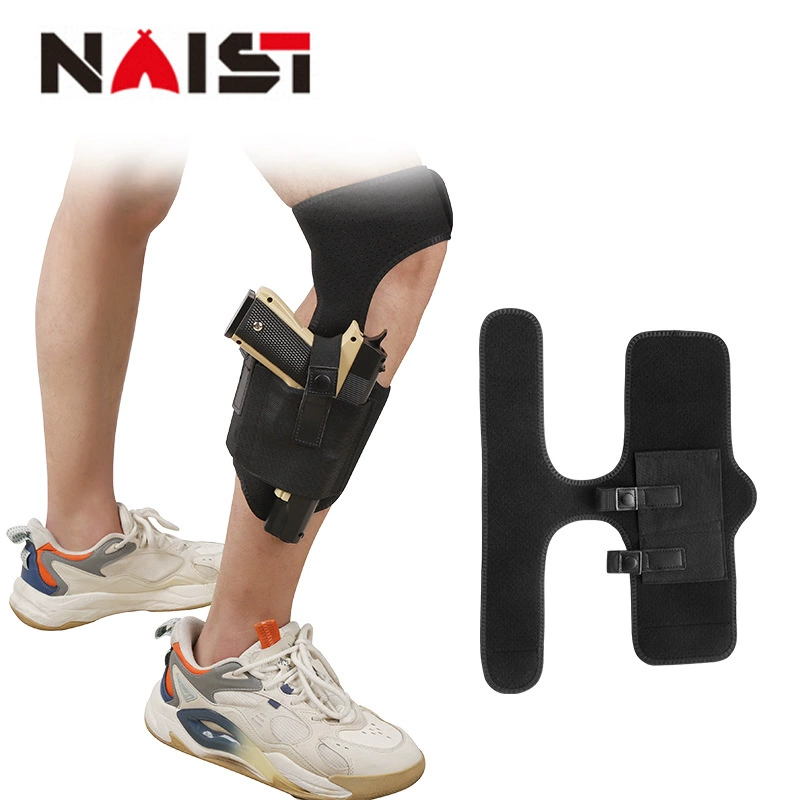 Наружная тактическая кобура для ног Скрытый Тип применения Дышащий материал для дайвинга Пистолет кобура Полевые леггинсы для лодыжки