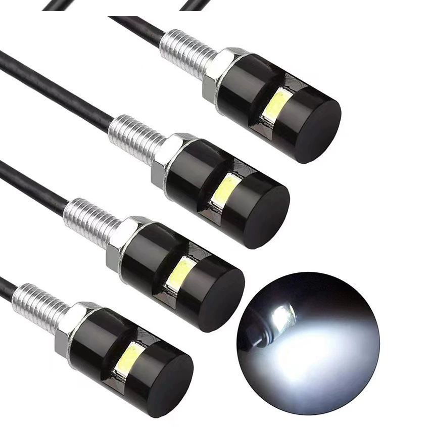 Перекрестная автомобильная светодиодная подсветка номерного знака 5630 1SMD мотоцикл СВЕТОДИОДНАЯ подсветка номерного знака Светодиодная подсветка номерного знака Eagle Eye Light