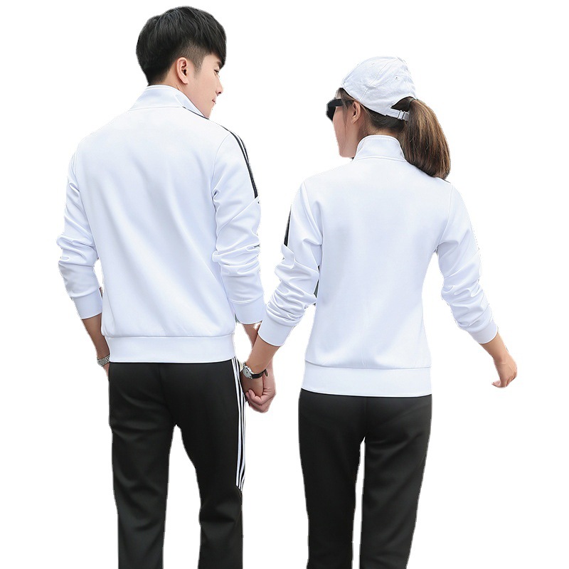 2022 nuevo traje de pareja de deportes otoño uniforme escolar de manga larga estudiante de escuela secundaria uniforme de clase deportiva uniforme de equipo fábrica al por mayor