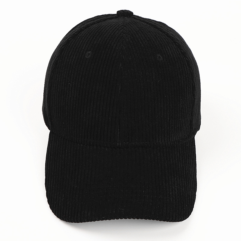 Vintage Cord Baseball mütze für Frauen benutzer definierte Logo Unisex Herbst Winter warme Snapback Trucker Hut Männer Hip Hop Gorras – Detail 5