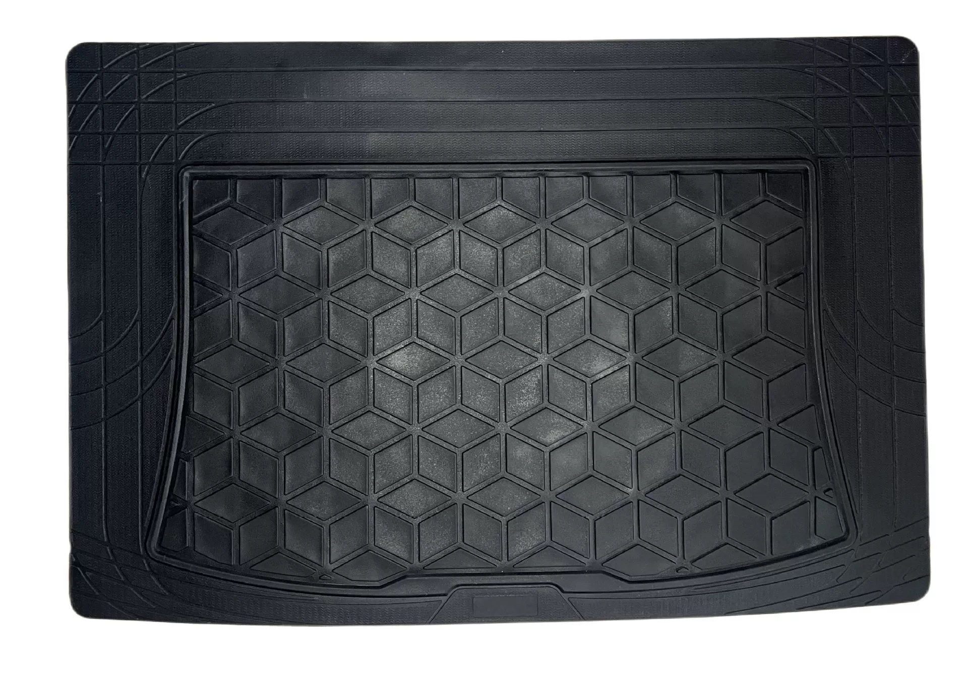 Водонепроницаемый универсальный коврик для багажника автомобиля из ПВХ, прямые продажи с завода, можно резать, устойчив к запахам, устанавливается в задний багажник автомобиля.
