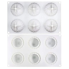 Large onion mousse mold white whirlwind mousse cake mold baking diy chocolate mold