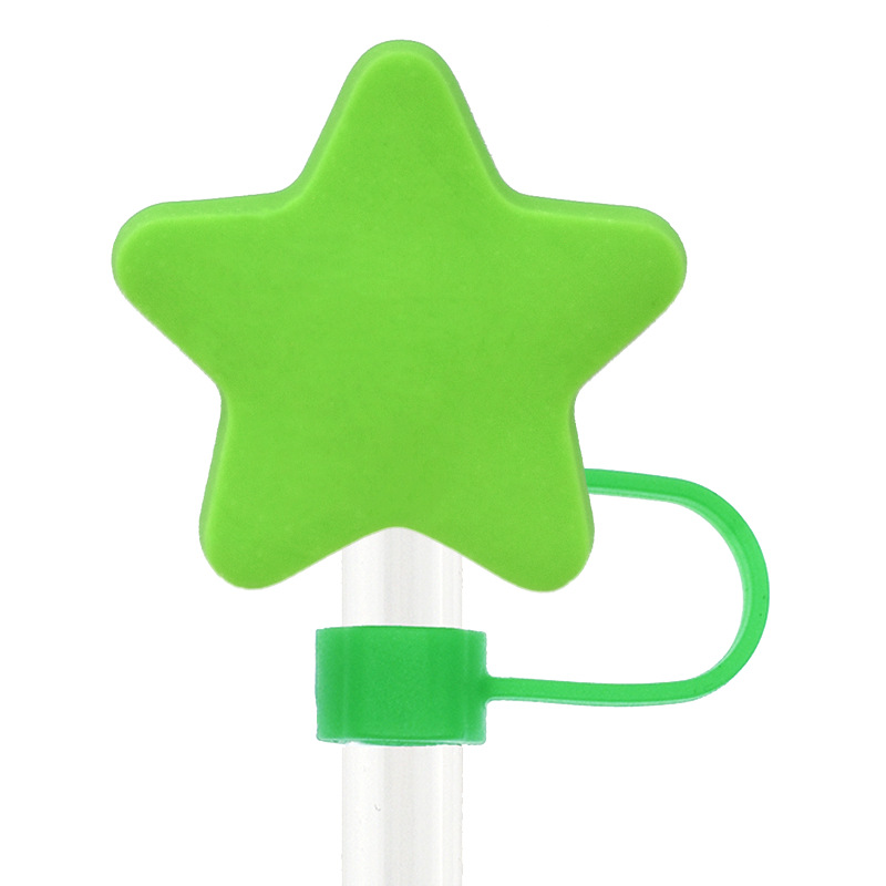 Cute Star Pvc Straw Cap 1 Piece display picture 4