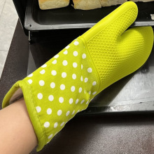 烤箱微波炉挂烫机蒸饭箱烘焙防烫手套加厚耐高温隔热厨房手套