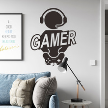 梵汐新款FX-B32 外贸GAMER游戏小人卧室玄关商用墙面美化装饰墙贴
