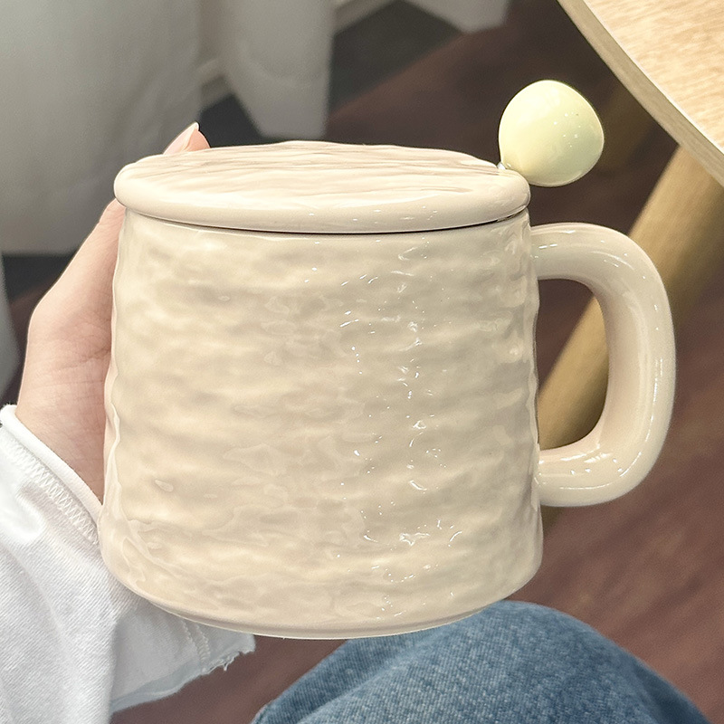 Taza de cerámica doméstica taza de agua taza de café de oficina taza de regalo de cumpleaños taza de desayuno de alto valor