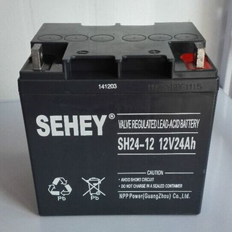 SEHEY西力蓄电池SH24-12  12V24AH 机房 通信太阳能UPS电池