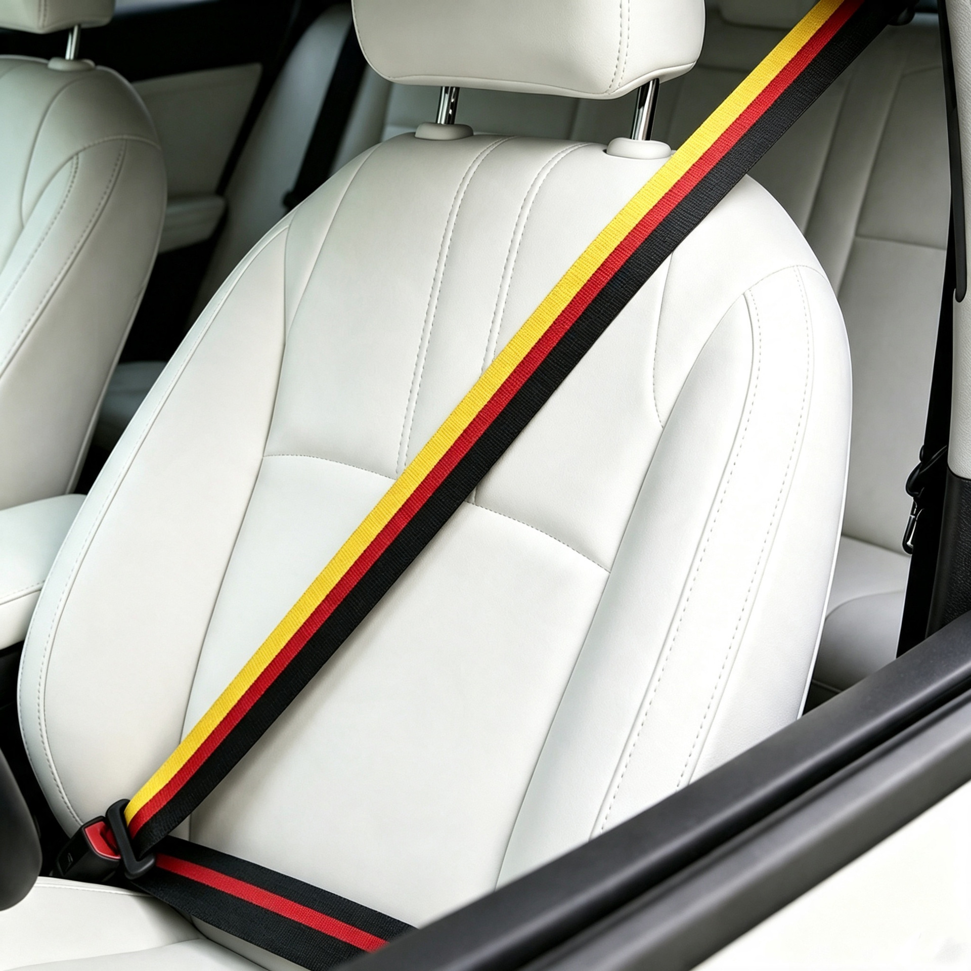 Universal car seatbelt 3.6m with a length and width of 4.8CM, suitable for most car modifications, high-quality seatbelt