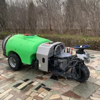 果树除虫农用三轮打药机大马力柴油果树喷药机风送式迷雾打药车