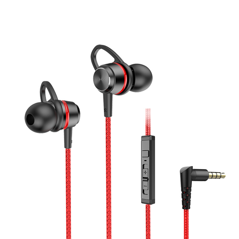 Transfronterizo nuevo e-sports Película compuesta bobina móvil 7,1 canales de metal subwoofer juego de pollo auriculares con cable Universal