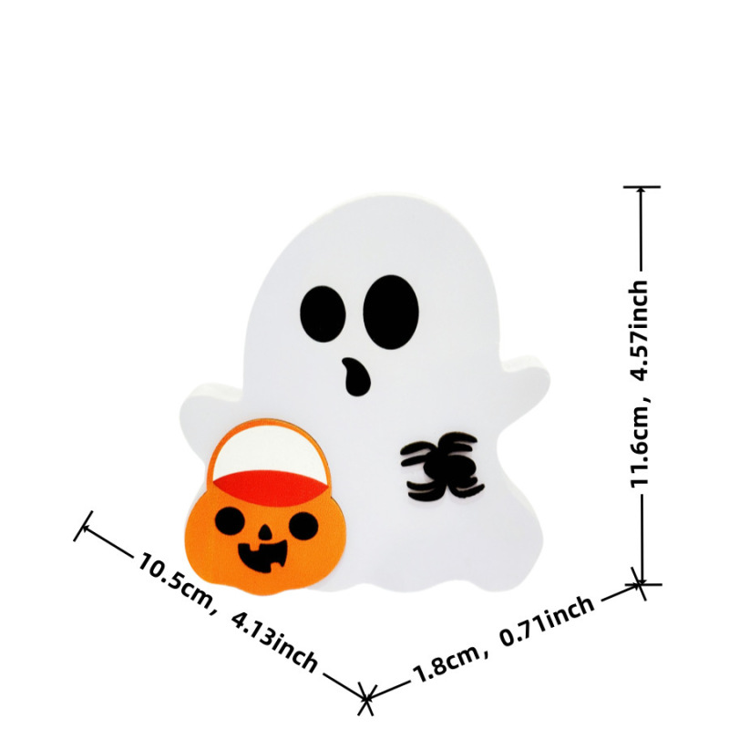 国境を越えたアマゾンの売れ筋ハロウィンパーソナライズされたホームフラワーポットオーナメントホリデーパーティークリエイティブホワイトかわいいゴースト|undefined
