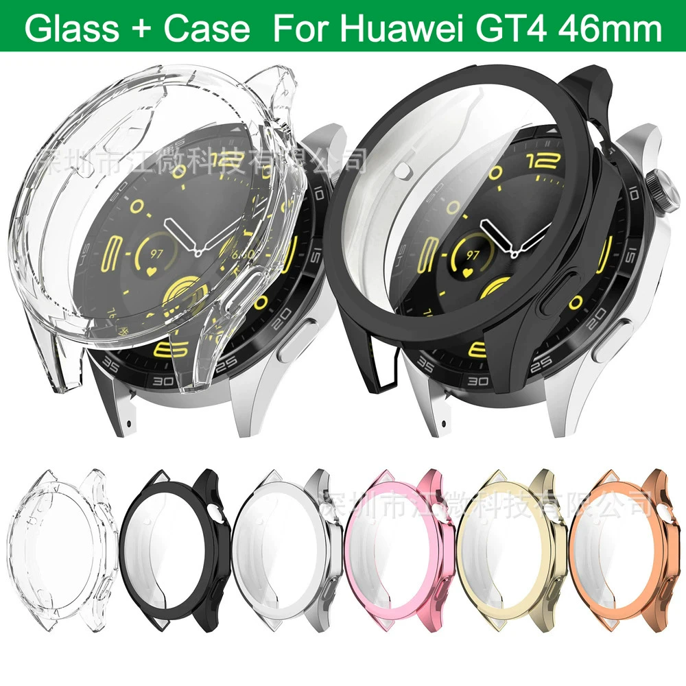 Чехол на часы Huawei для защиты, экран, 41 мм, 46 мм