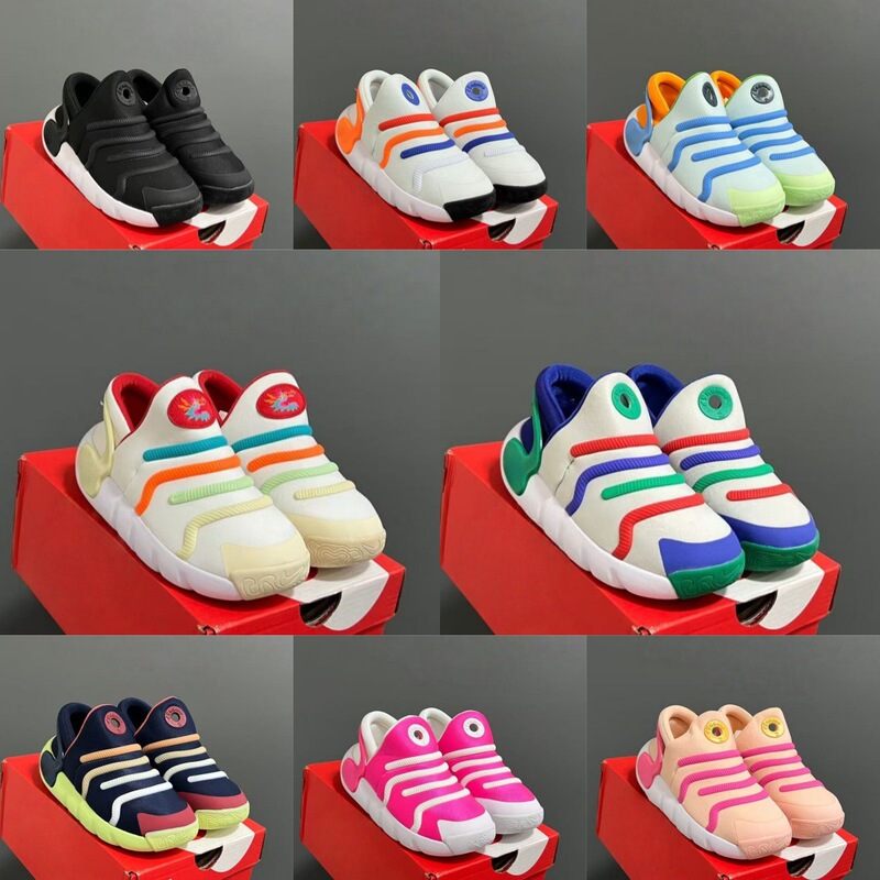 2026 New Model Putian Shoes Foreign Trade Original Caterpillar Style New 3.5 Generation Children's Slip-On Sports Shoes Running Shoes