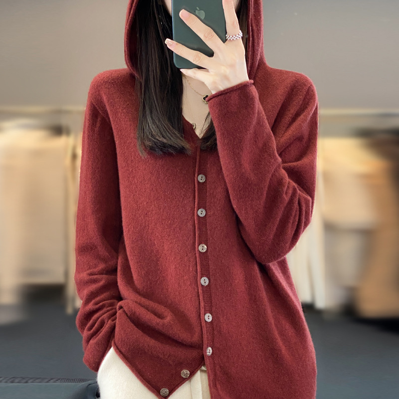 Woolen cardigan