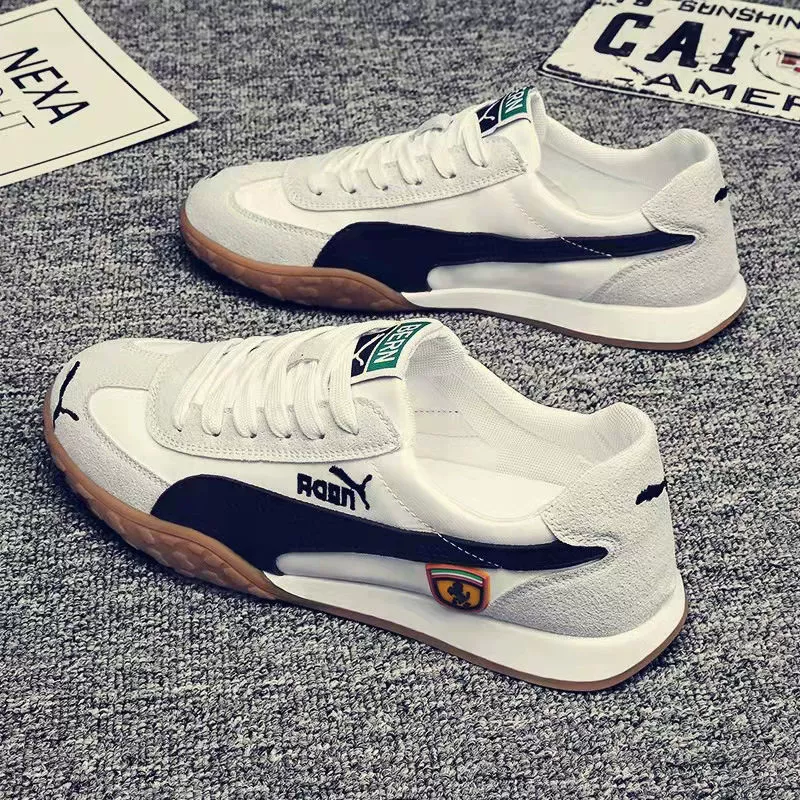 Breathable fashionable casual footwear for leisure, men's sports shoes, trend of season, Korean style, wholesale