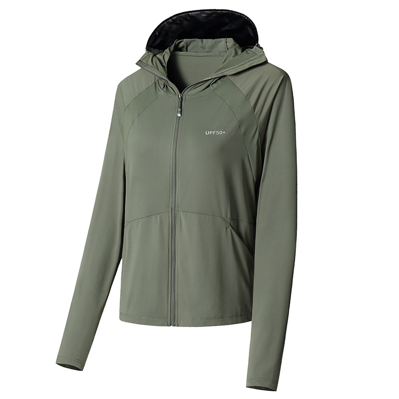 여성 호수 차 녹색