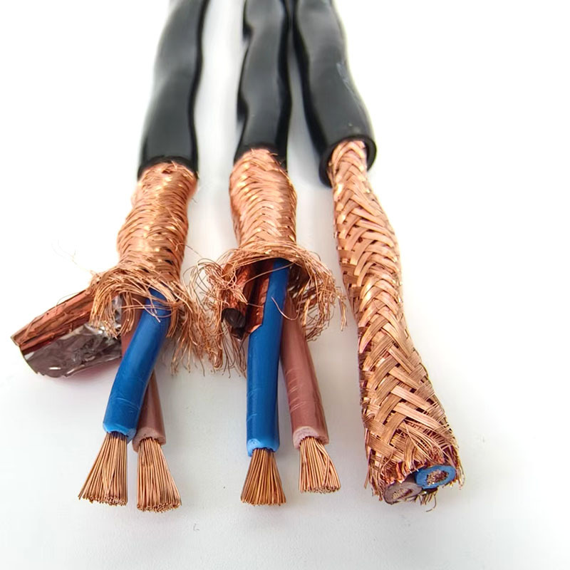 rvsp屏蔽双绞线RS485通讯信号线2芯护套线0.5 0.75 1 1.5平方电缆