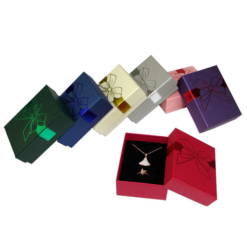 Exquisite butterfly print heaven and earth cover paper box ring pendant pendant earrings earrings small set paper box jewelry box