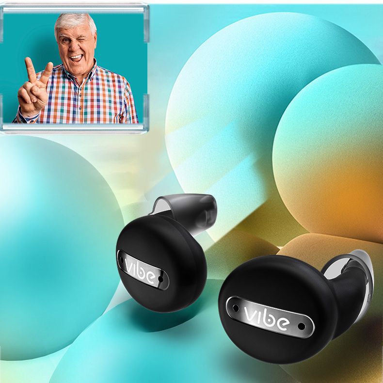 Siwan Bovibe audífono Bluetooth tipo auricular cargado inalámbrico para personas mayores sordas y auriculares especiales para jóvenes