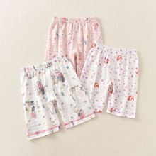 出口童装源头工厂新款日系透气女孩卡通儿童五分裤短裤夏季打底裤