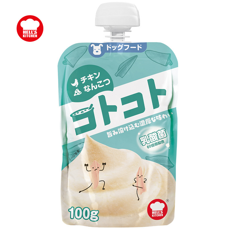 地狱厨房咕噜酱新食感猫酱狗酱罐头猫条肉泥犬湿粮咕噜酱妙鲜包|undefined