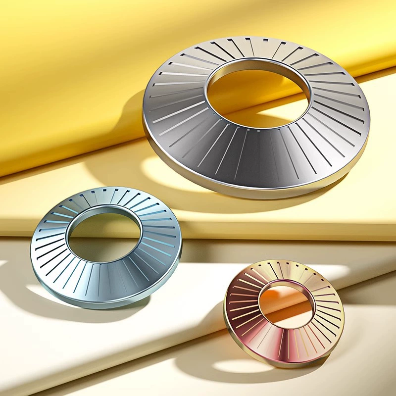 304 Нержавеющая сталь Блокировка прокладка бабочки седловидный зубец шайба односторонняя противоскользящая с зубчатым диском плоская прокладка M3M4M24