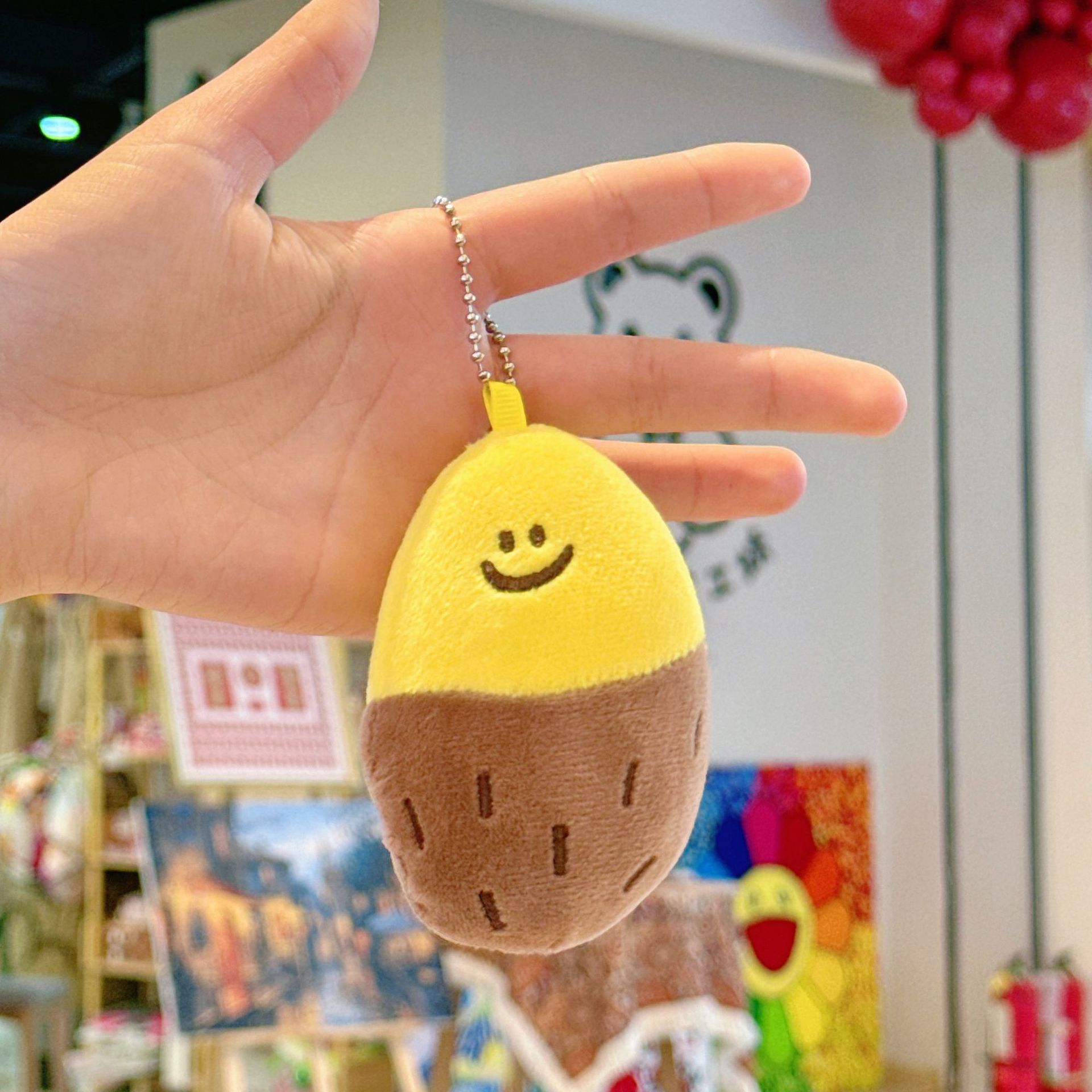 Sweet potato+bead chain