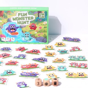 Cross-Border Children's Fun Monster Catching Baby Kindergarten Early Education Reaction Training Parent-Child Interactive Educational Toys