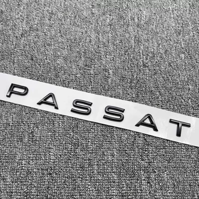 Car logo Pro car logo modification, rear - standard-passat-black