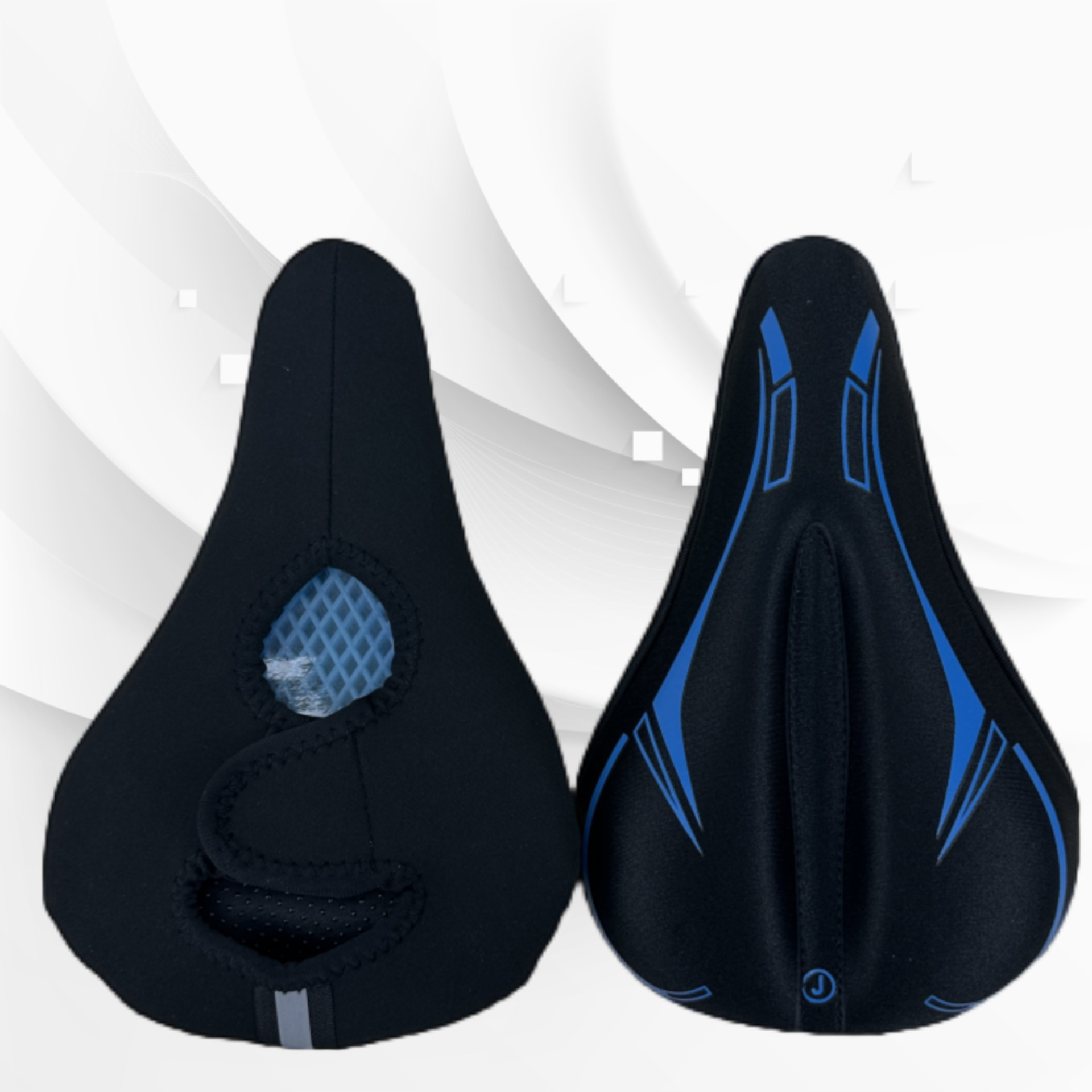 파란색 직선 홈 벨크로