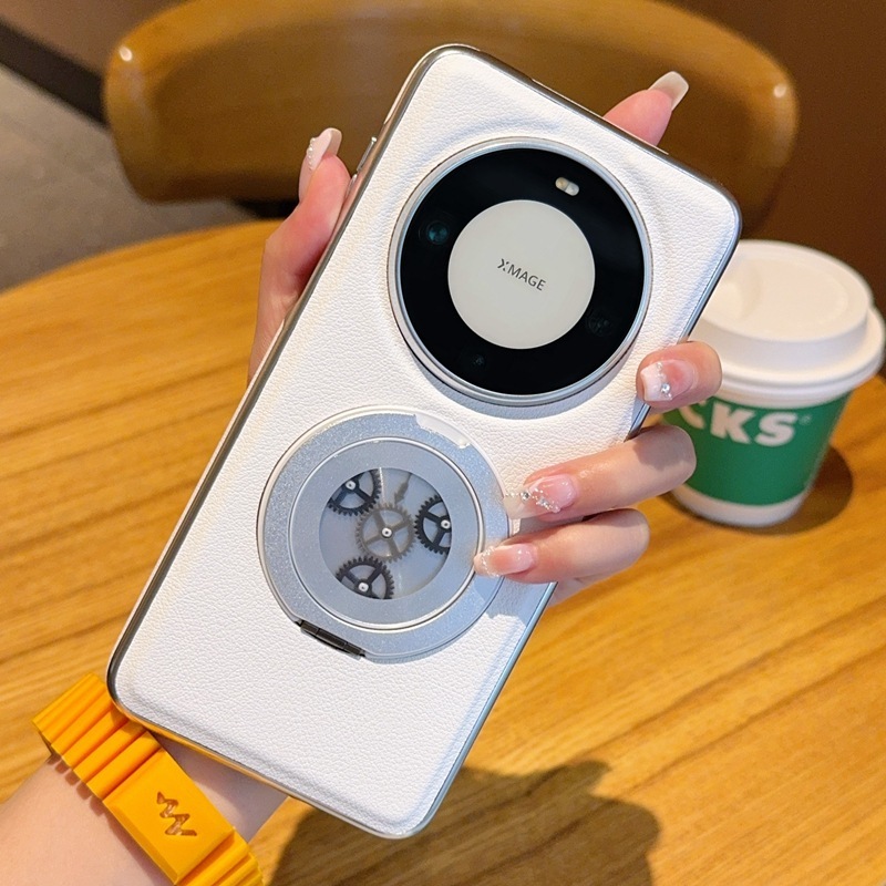 适用华为mate70pro手机壳mate60pro指环支架保护套70磁吸皮纹壳|undefined