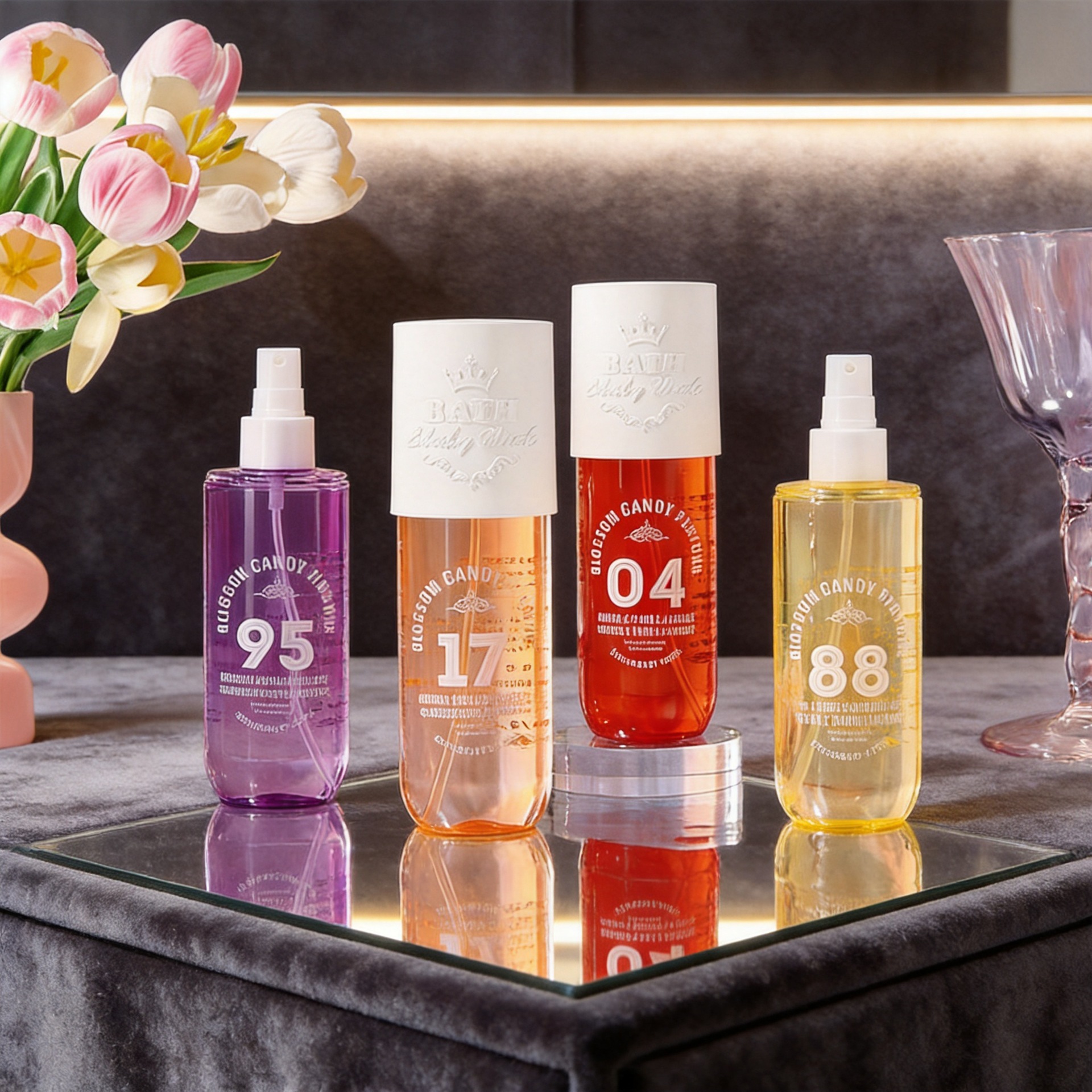 Cross-border exclusive women's perfume body spray 250mL long-lasting fragrance factory trade wholesale
