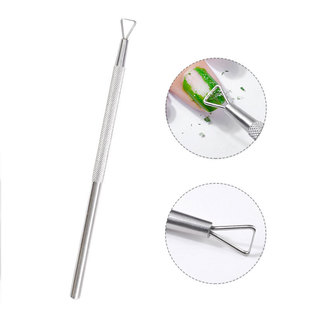 Manzilin nail tool nail remover nail polish glue dead skin push nail polish remover easy nail removal