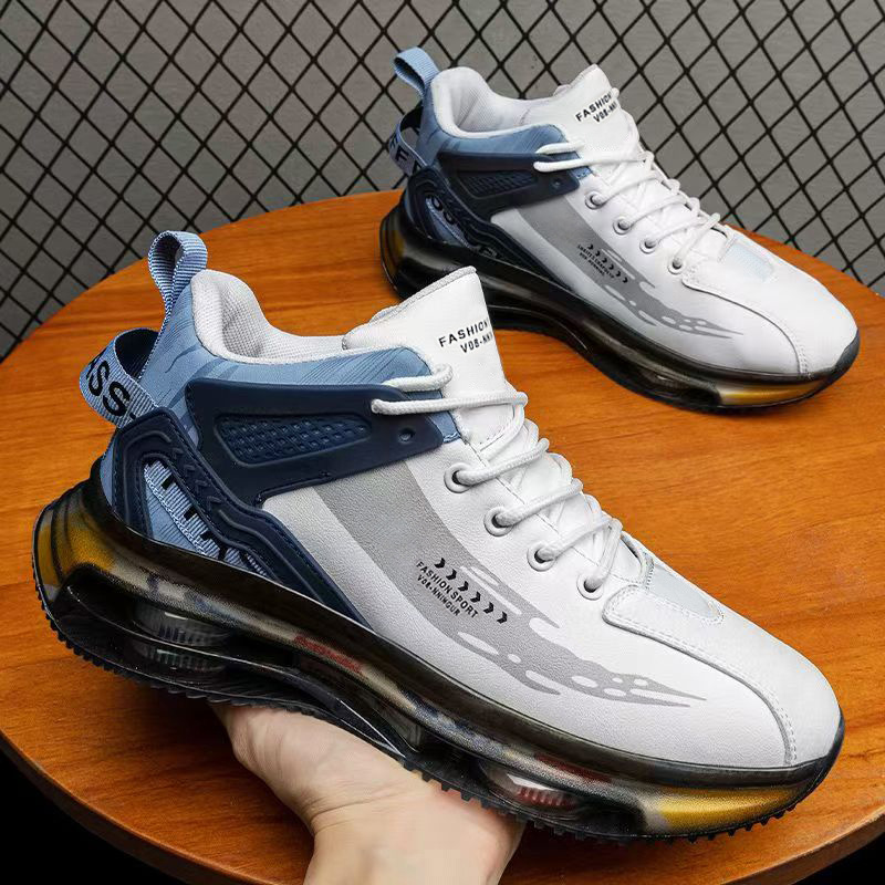 Heren hardloopschoenen waterdicht met luchtkussen en schokdemping_voghion.com