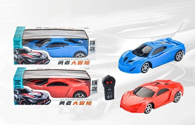 Coche de control remoto inalámbrico para niños Modelo de coche deportivo de dos vías Coche eléctrico Regalo Juguetes Suministro transfronterizo Fabricante al por mayor