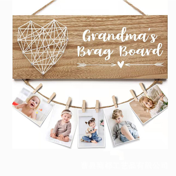 wooden photo frame