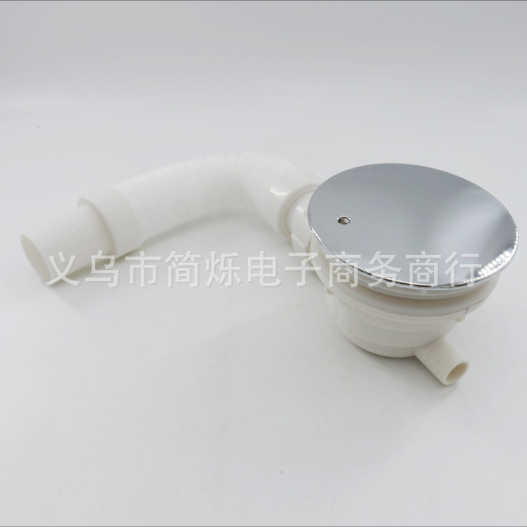 Plastic floor drain bottom basin drain shower room deodorant floor drain ABS straight row Side row opening 90 chassis drain