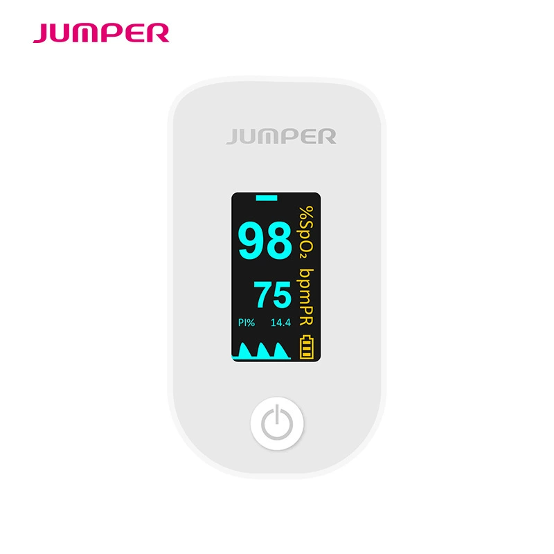 JUMPER 500I экспортный экспортный английский пульсоксиметр с зажимом для пальцев