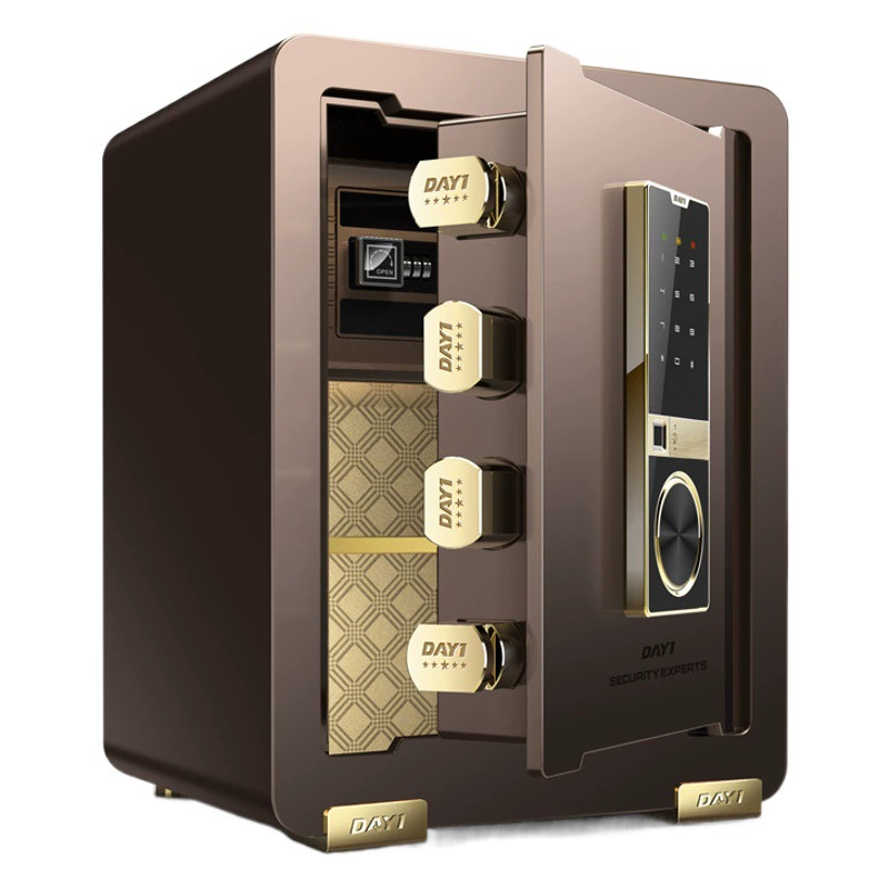 Сейф Dayi для дома, маленький мини-45 см, высокая плотность, код отпечатков пальцев, противоугонный сейф, офисный сейф