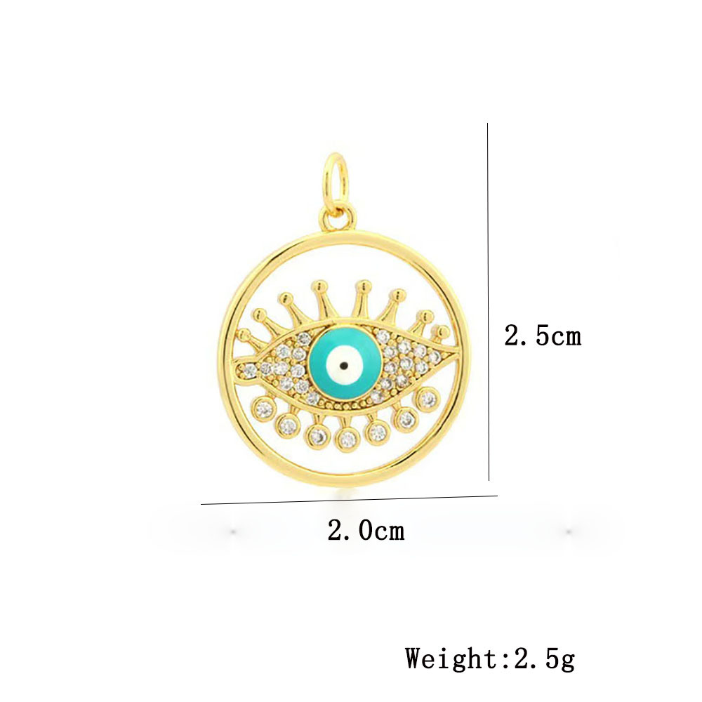 3g Weight Pendant Jewelry Making Type 16*13.5mm, 21*22mm Jewelry Making Size DIY Jewelry Accessories Classification 1 Piece Quantity Copper Material Letter, Devil's Eye, Heart Shape Pattern All Seasons Season Plating Design Vintage Style Style 1 Piece 16*13.5mm 21*22mm Copper Letter Devil's Eye Heart Shape Pendant 6