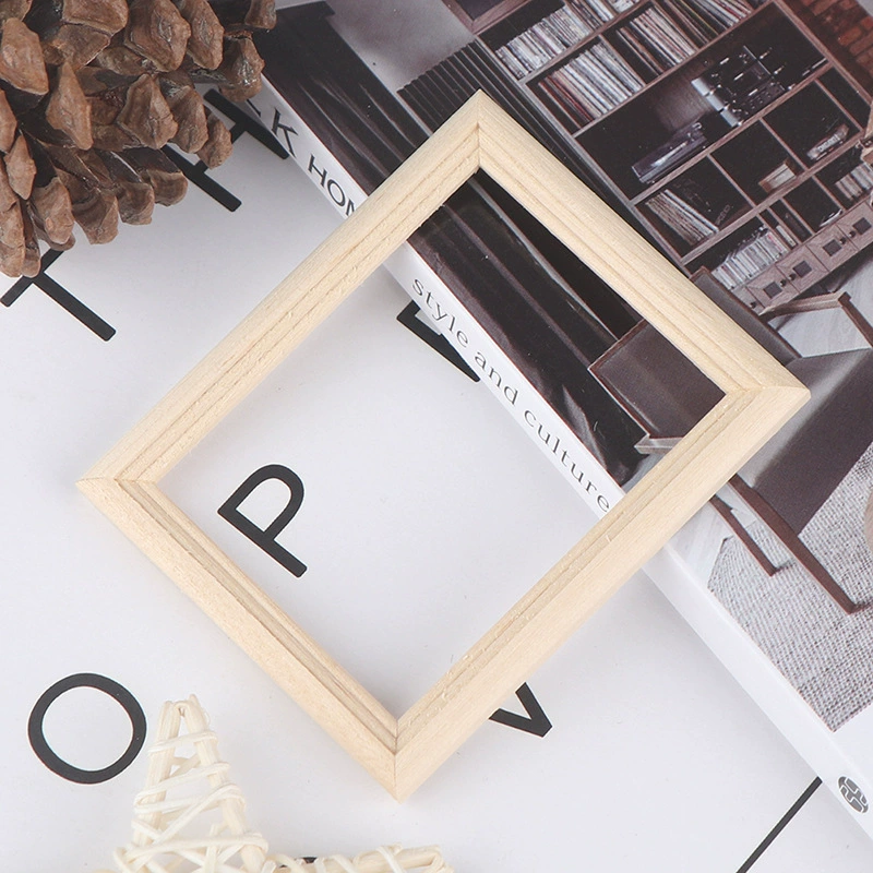 Small wooden doll house, photo frame