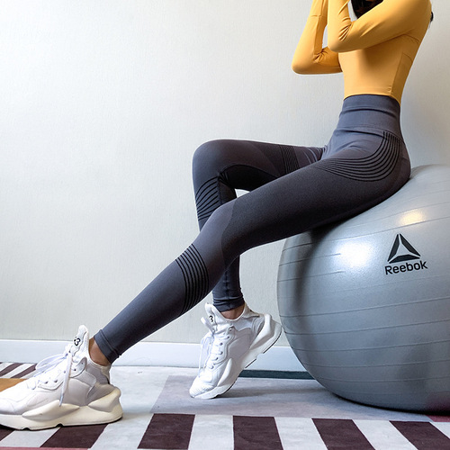 Seamless High-Waist Abdominal Support Elastic Tight Thigh-Lifting Fitness Yoga Pants Running Base Layer Athletic Pants for Overseas Wear